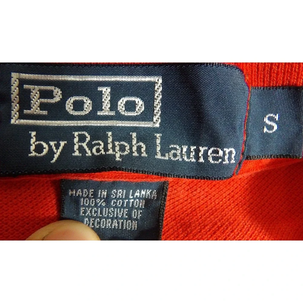 Polo Ralph Lauren Polo Shirt Men S Red Pique Cotton Short Sleeve Pony Golf Prepp